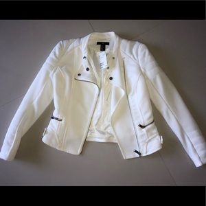 H&M white jacket (NWT)